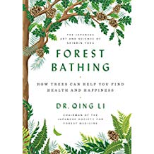 Forest bathing book cover and link to Amazon