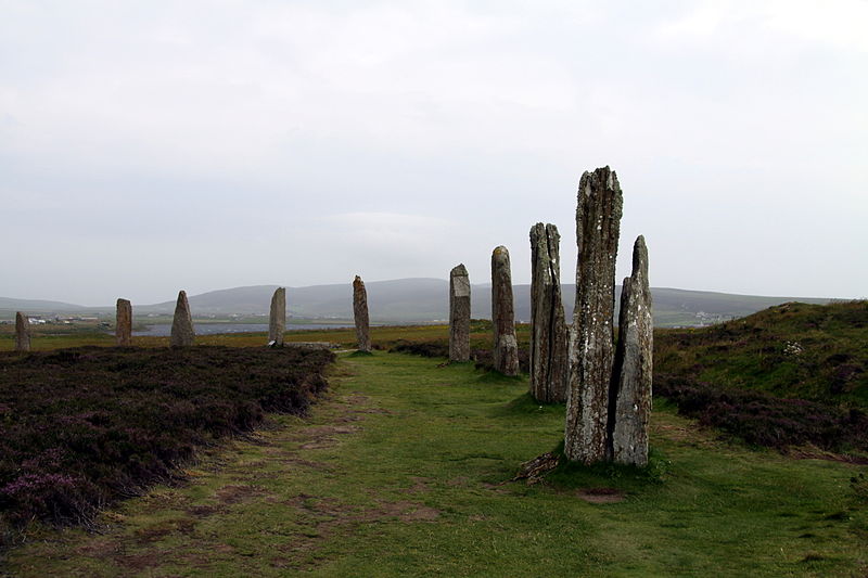 Ring of Brodgar Neolithic Stone CIrcle - Scotland - Heart of Neolithic Orkney World Heritage Site _ author Linn Chapel - blog