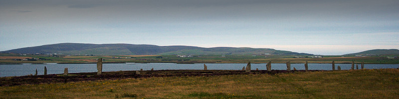 The Ring of Brodgar Stone Circle and Henge in the Orkneys, Scotland- romance author Linn Chapel - blog