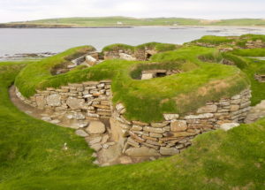 Skara Brae Neolithic village in Scotland - romance author Linn Chapel - my blog