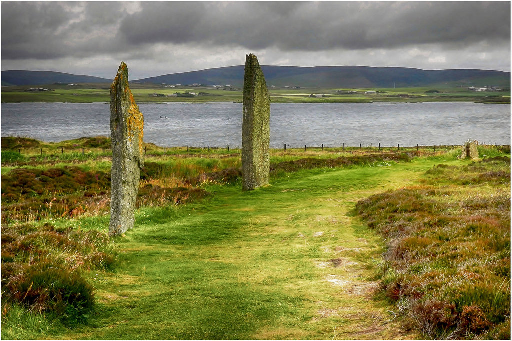 Ancient Stones in Northern Scotland - the Standing Stones of Stenness